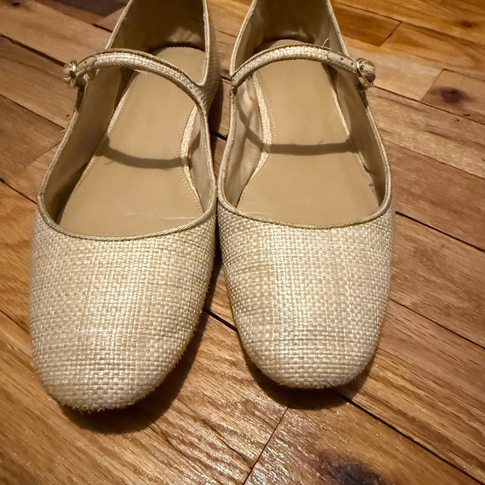 JCrew Factory - Woven Mary Jane Flats - size 11 - Picture 4 of 6